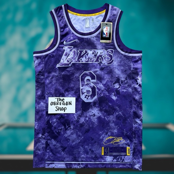 Nike Other - LEBRON JAMES LA LAKERS 2022-23 SELECT SERIES SWINGMAN STITCHED BASKETBALL JERSEY